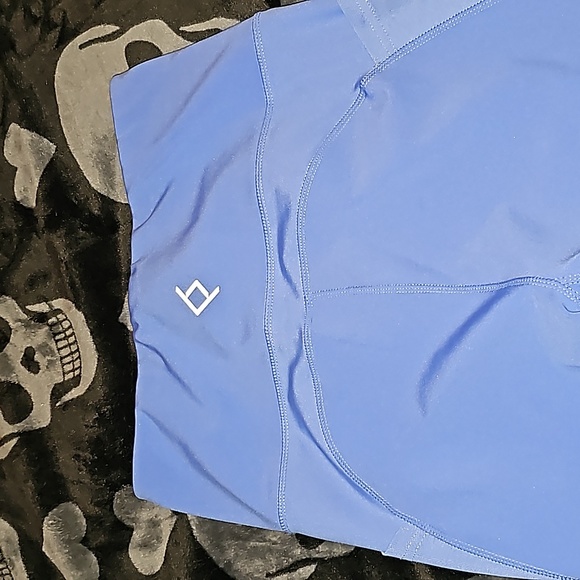 BSP better sports performance size L blue leggings with pockets - Picture 3 of 4